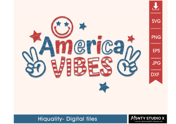 America Vibes SVG: Graphics for Crafts & Publishing