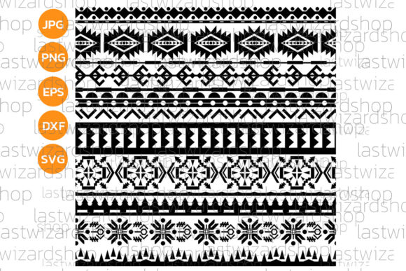 Aztec Pattern Svg: Graphics and Crafts