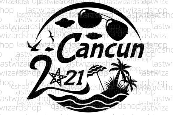 Cancun 2021 Svg: Graphics & Crafts for Summer Marketing