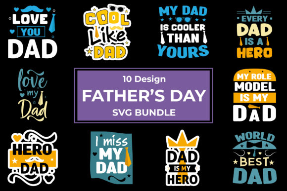 Father's Day SVG Bundle Vol-3 Review for Crafts & Graphics
