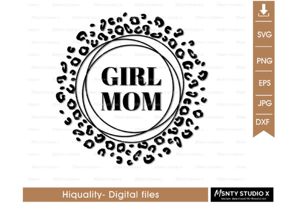 Girl Mom SVG & Cheetah Mom PNG: Crafts Graphics Review