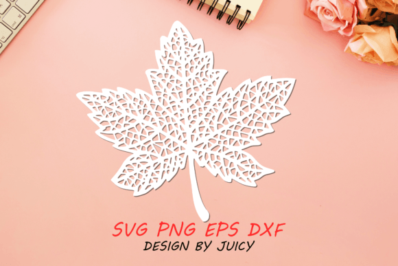 Maple Leaf Vein Svg: Graphics for Fall Crafts