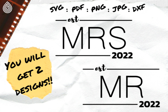 Mr and Mrs Svg: Crafts & Graphics