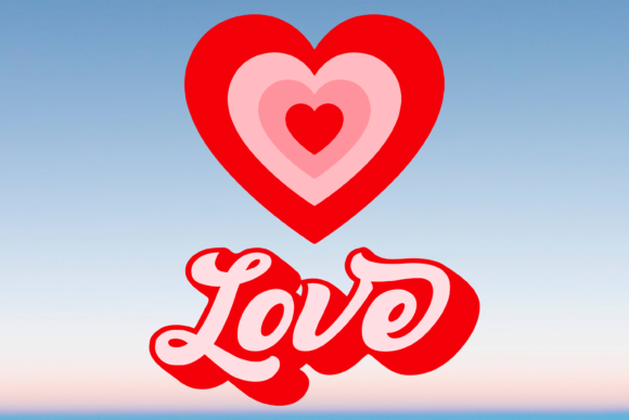 Retro 70s Love Hearts Svg Png: Graphics & Crafts Review