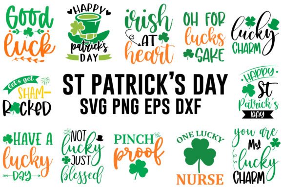 St Patrick's Day SVG Bundle: Graphics & Crafts