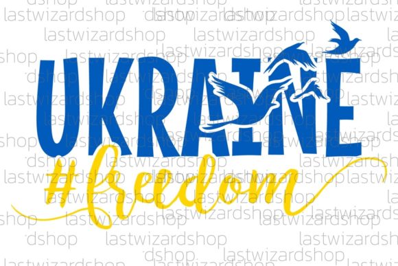 Ukraine Freedom Svg, Stop War Svg Graphics