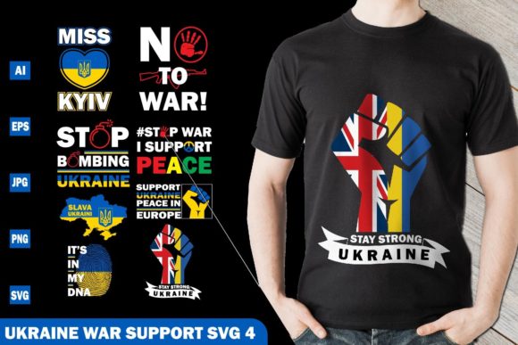Ukraine War Support SVG 4 Graphics and Crafts