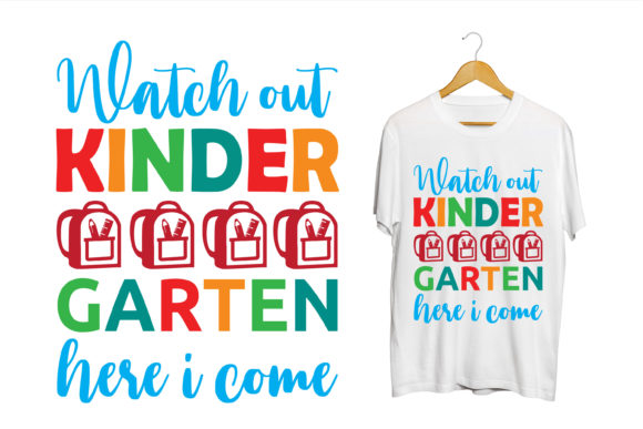 Watch Out Grade Here I Come SVG Design: Graphics for Crafts